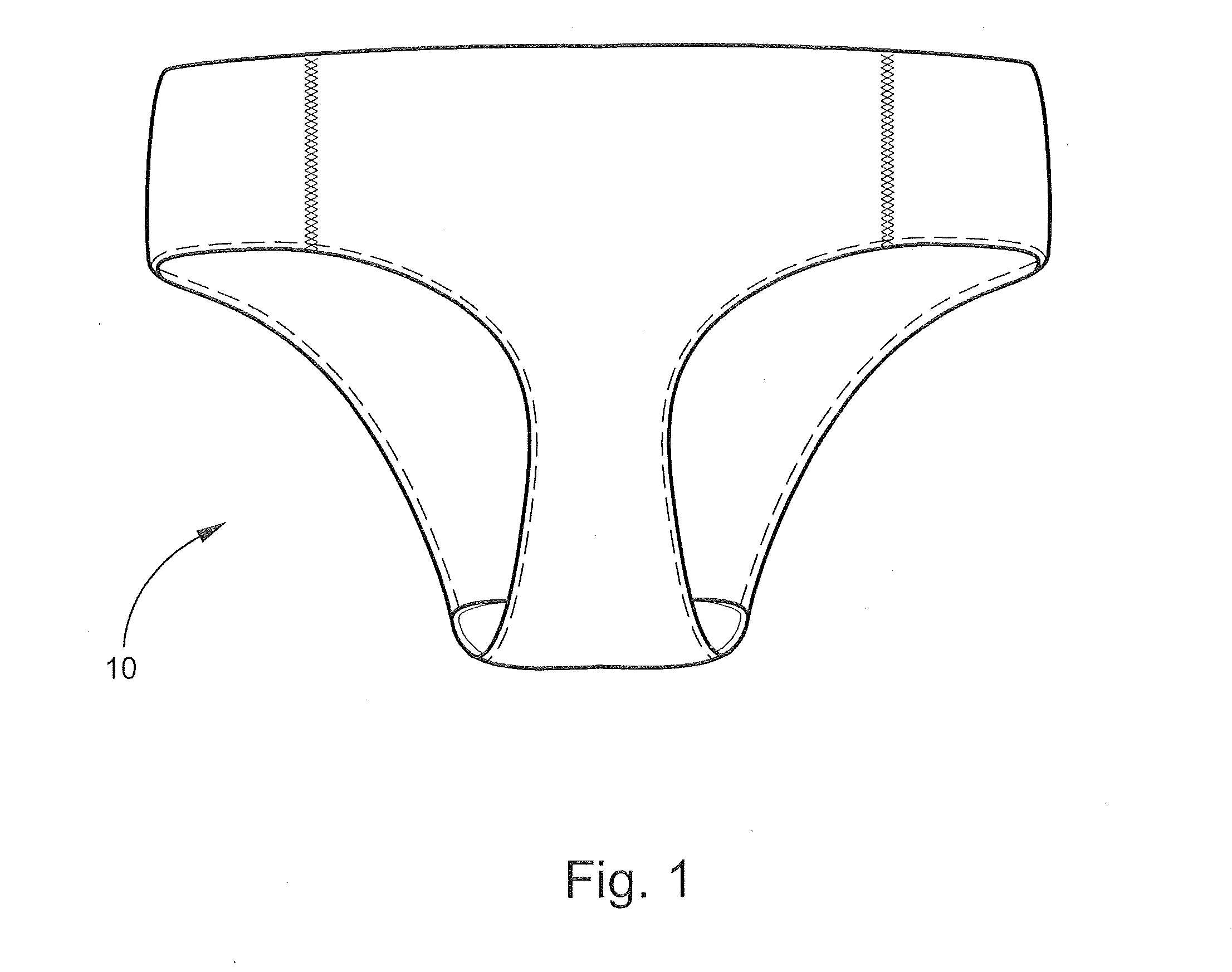 Undergarment with removable liner