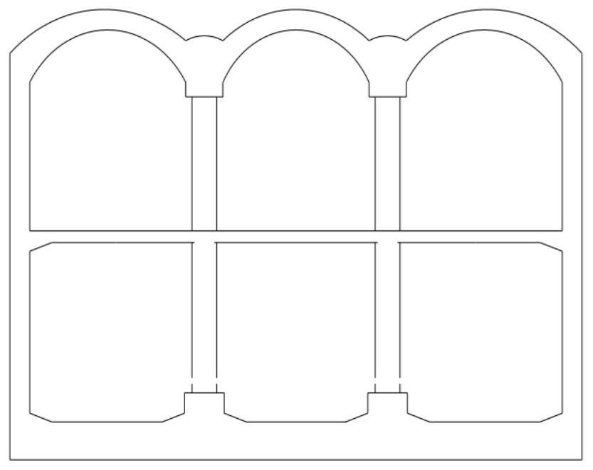 An integrated structure and construction method of assembly and pouring combination of subway underground excavation station