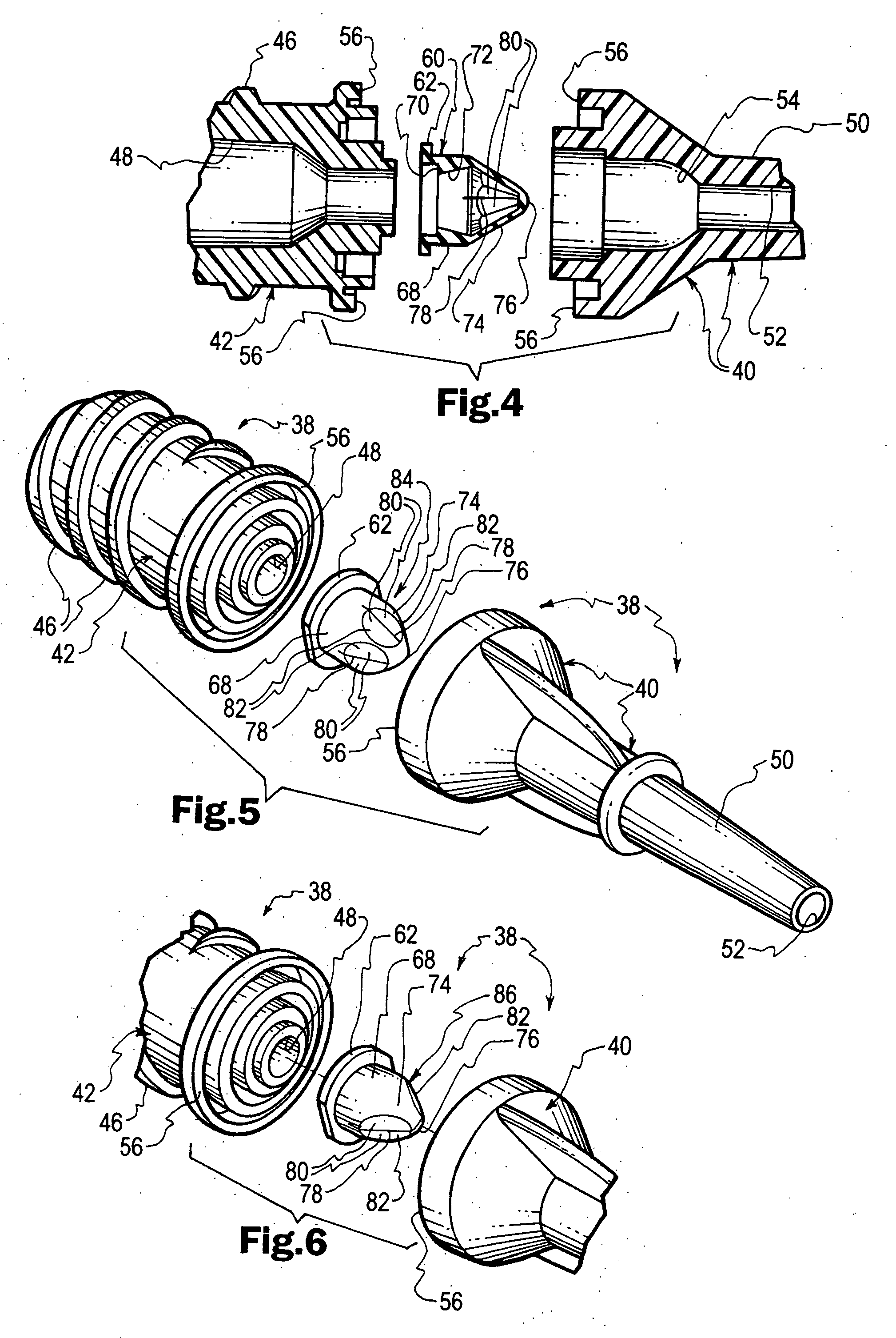 Outdwelling slit valves and assemblies for medical liquid flow through a cannula and related methods