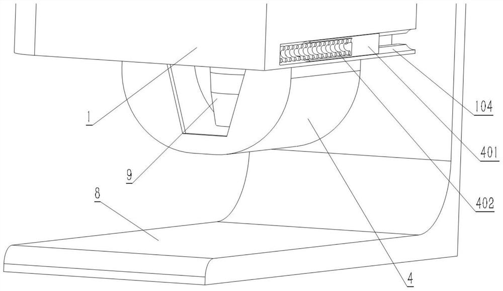 Visual pressure blowing device for assisting in right heart contrast echocardiography