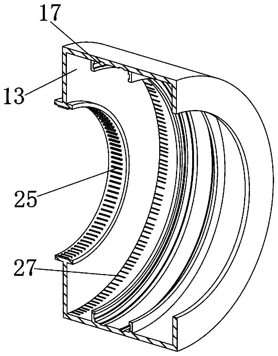 Part clamping device for automobile production
