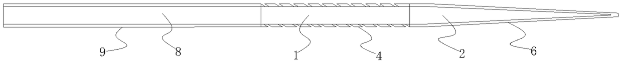 Photodynamic therapy diagnosis device with fiber puncture function