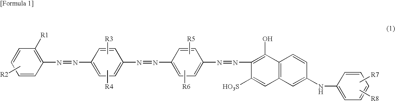 Azo Compounds And Dye-Type Polarizing Films Or Plates Containing The Same