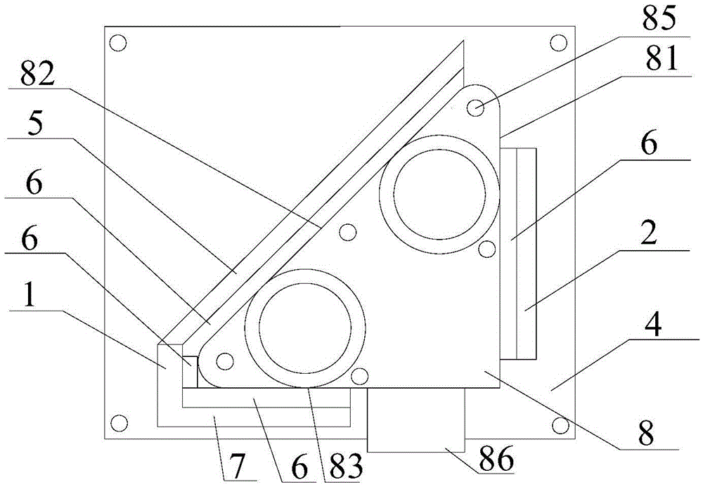 Auxiliary installation device of parts of thermostat