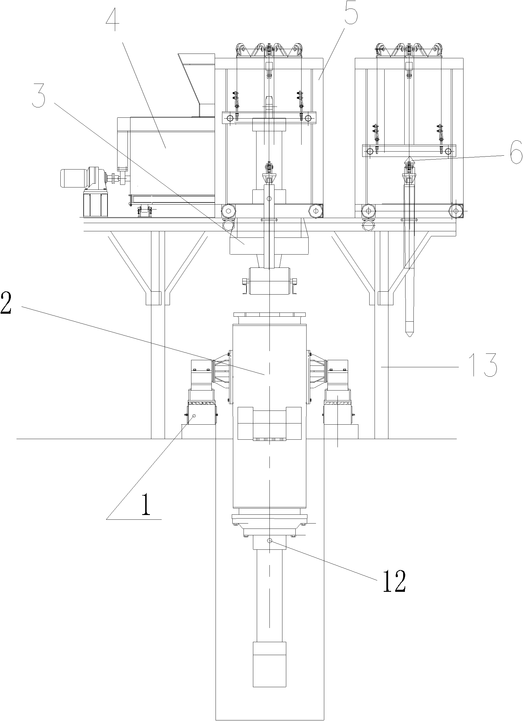 Molding method of fine grain graphite