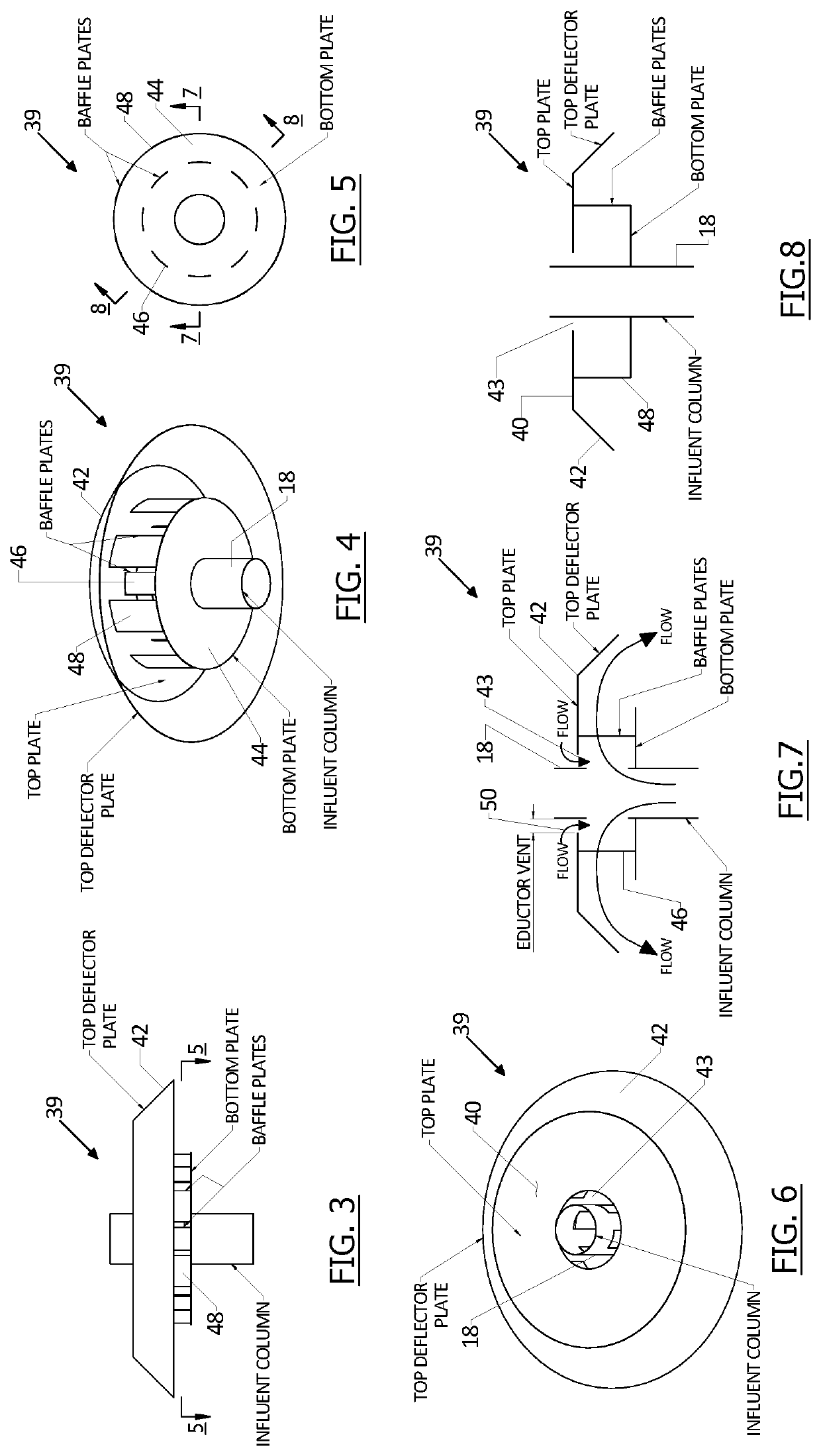 Clarifier with Improved Energy Dissipating Inlet