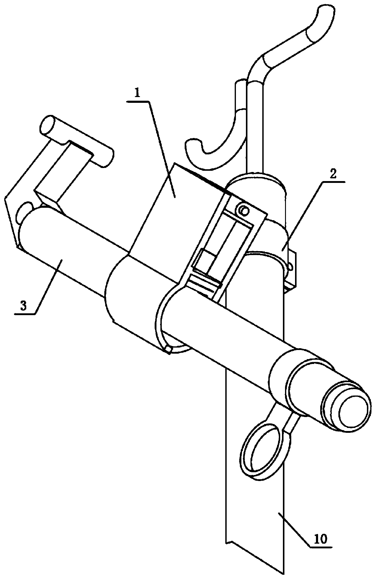 Drop-out fuse installation anti-shaking device