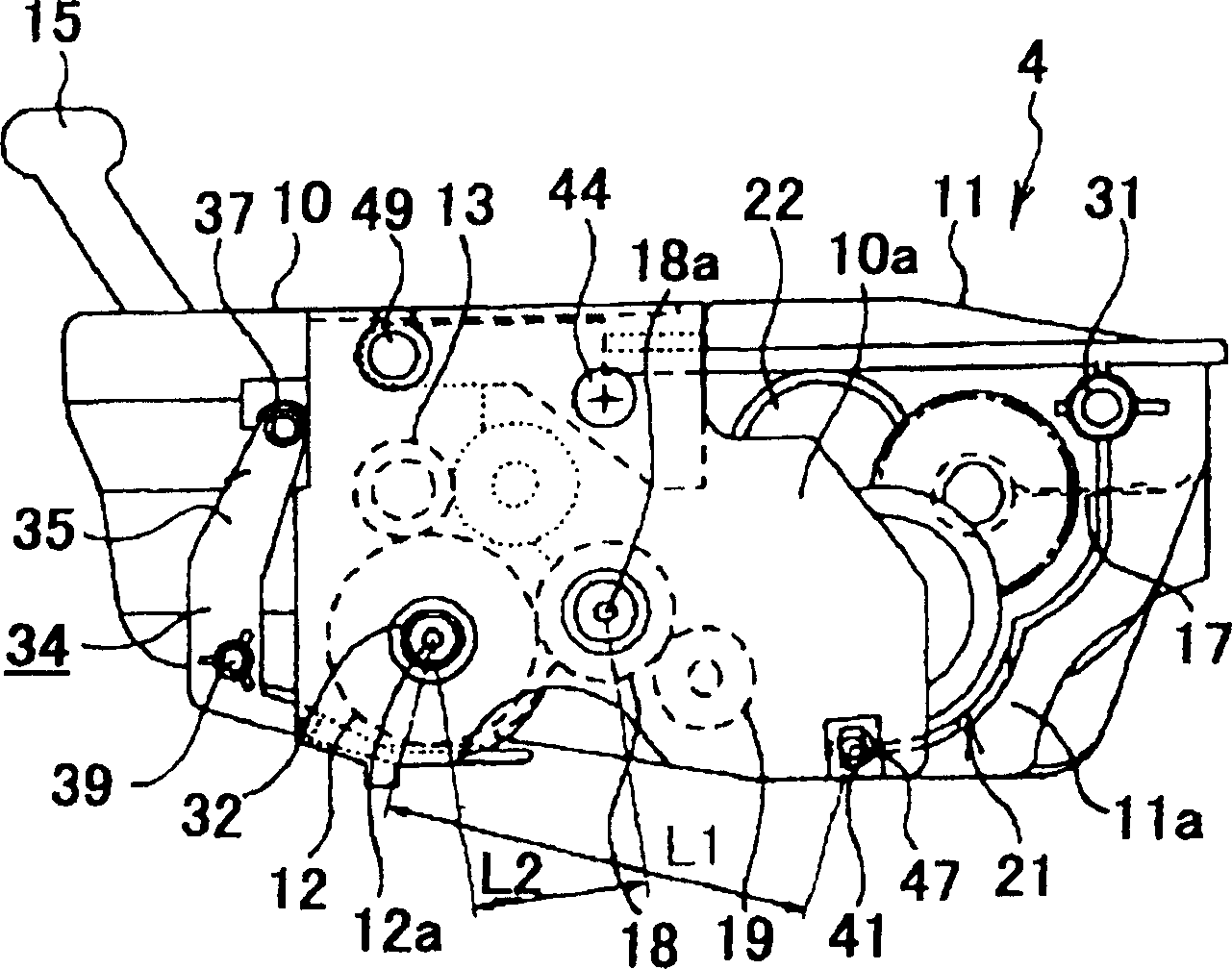 Treating cassette and image forming device