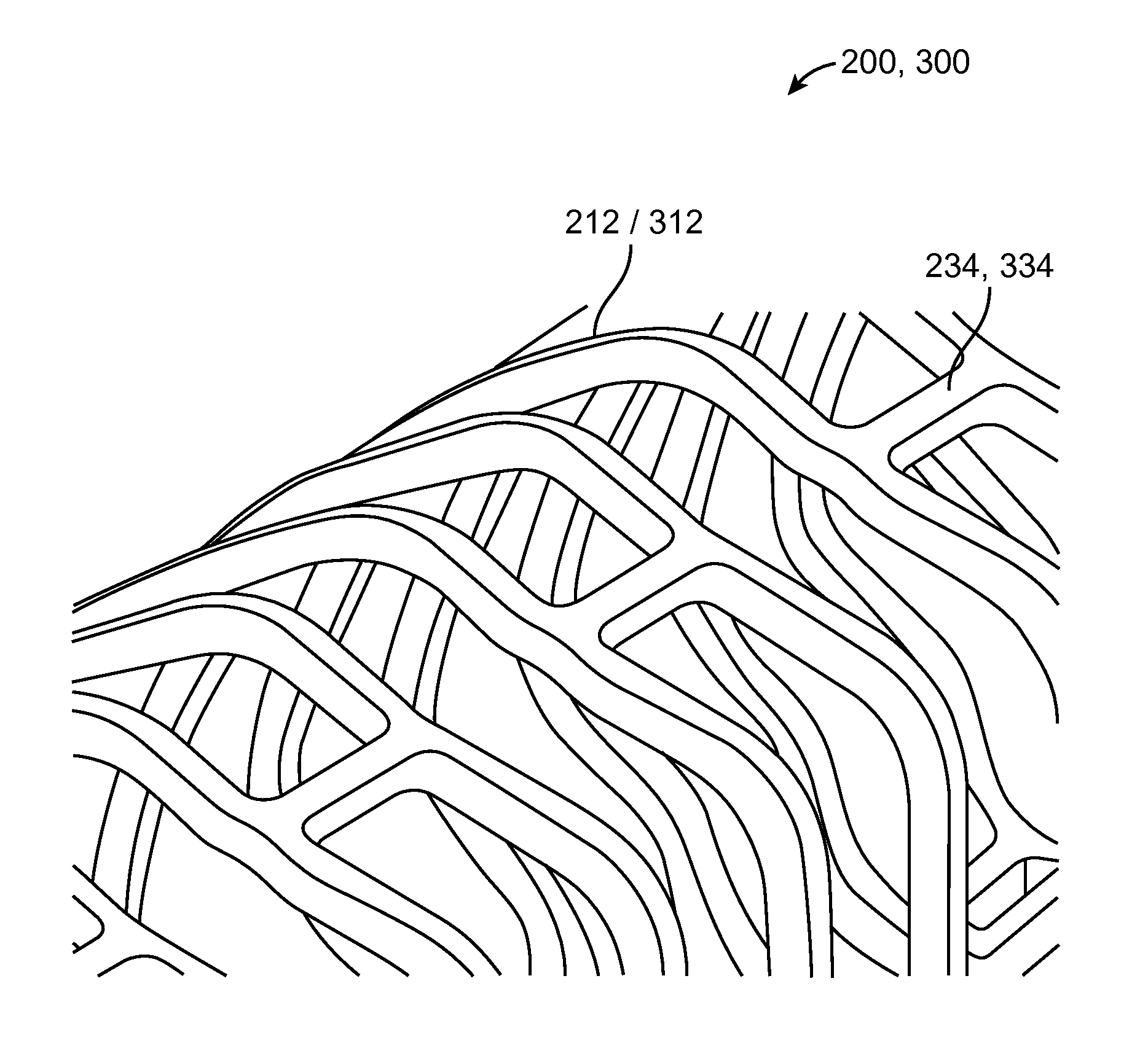 Polymer scaffolds for peripheral vessels