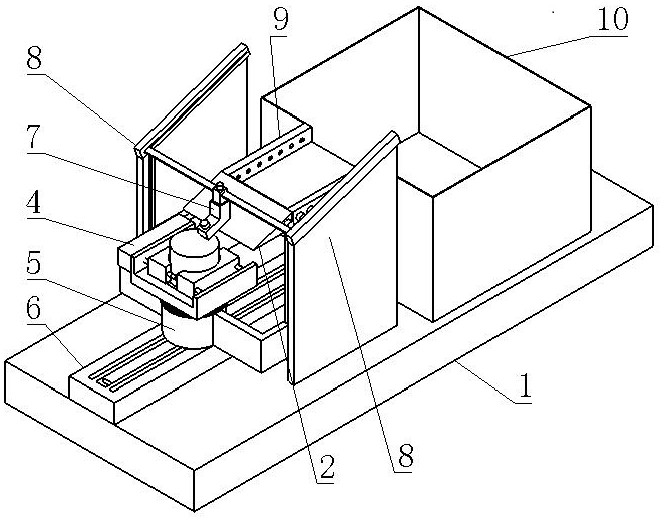 Intelligent gynecological tumor pathological section treatment system