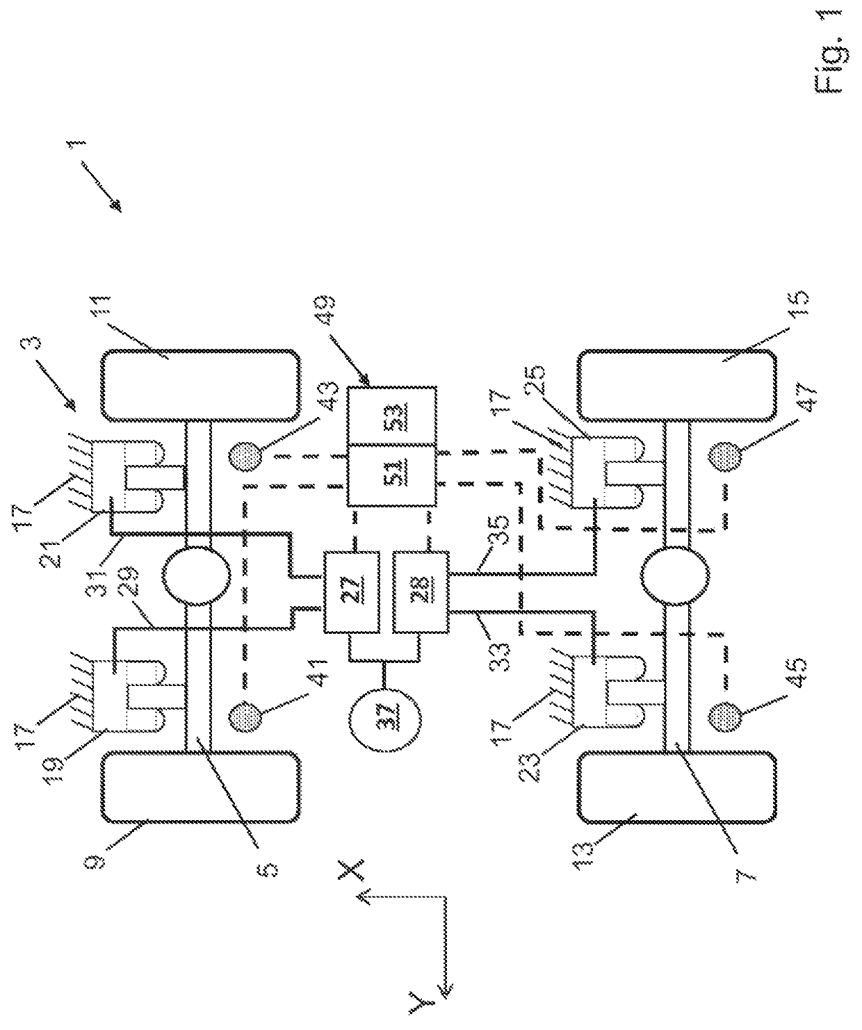 Ride height control system and method