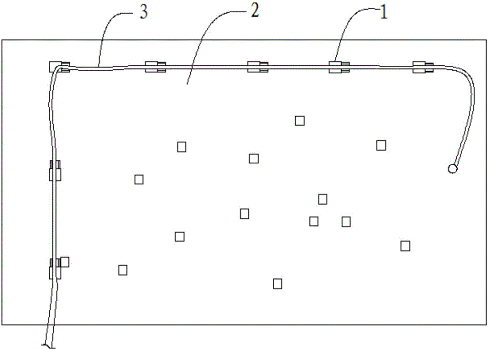 Antenna bunching buckle device, electronic device and bunching method