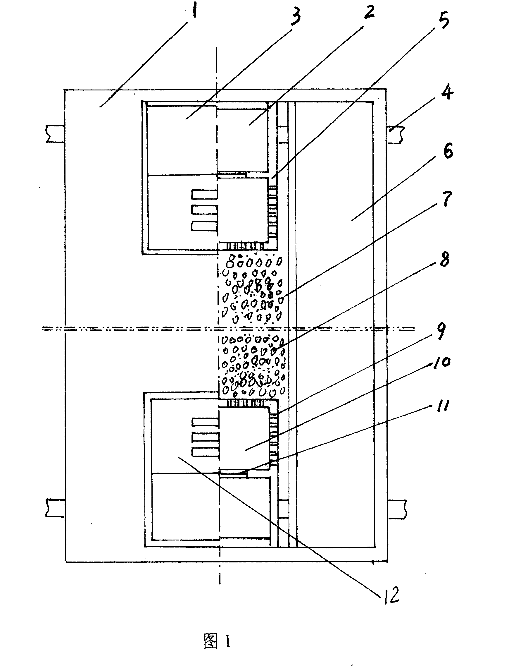 Method for fastly collecting rain and leaking on ground