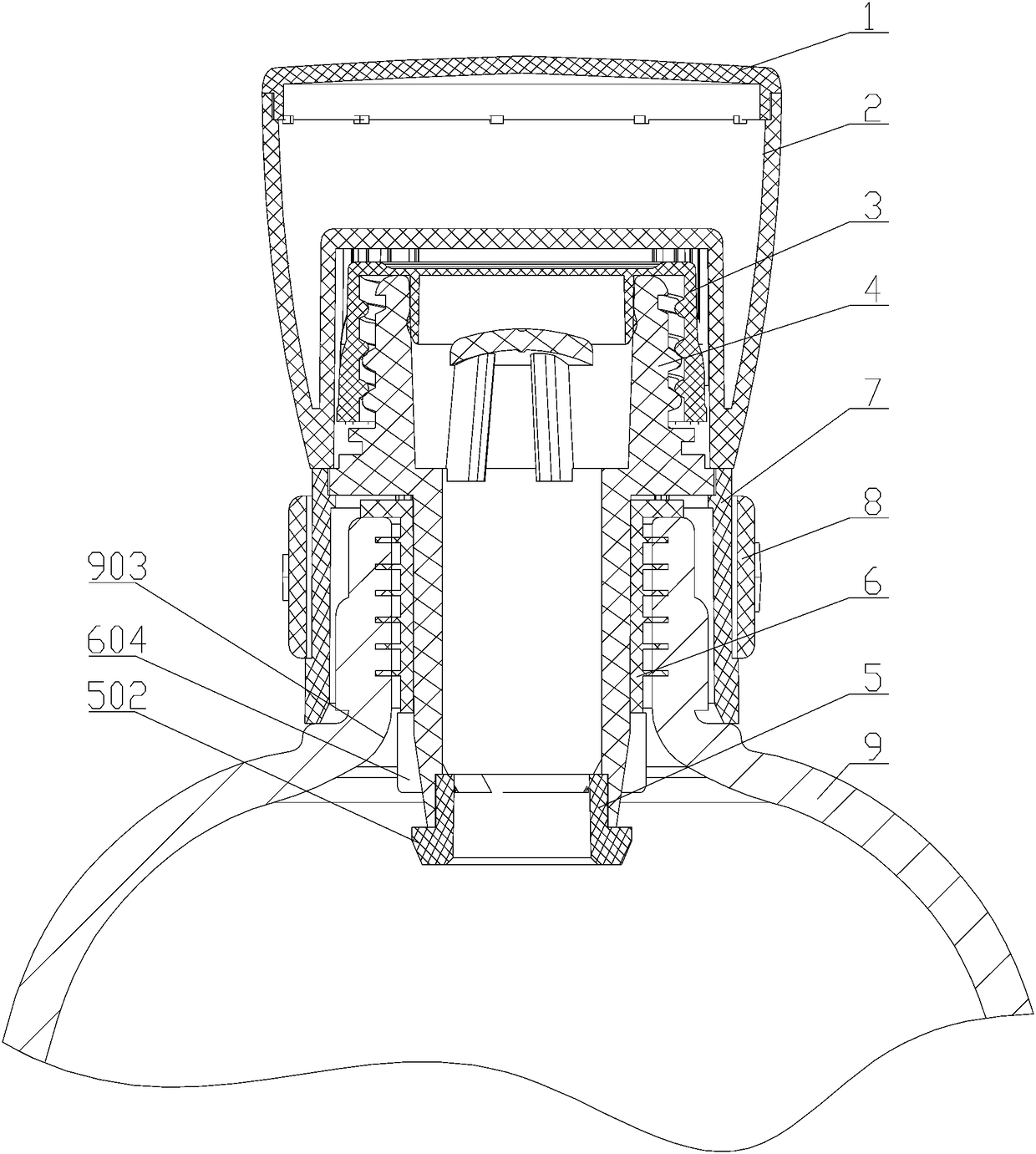 Self-locking anti-fake pottery jar wine cover and assembly method
