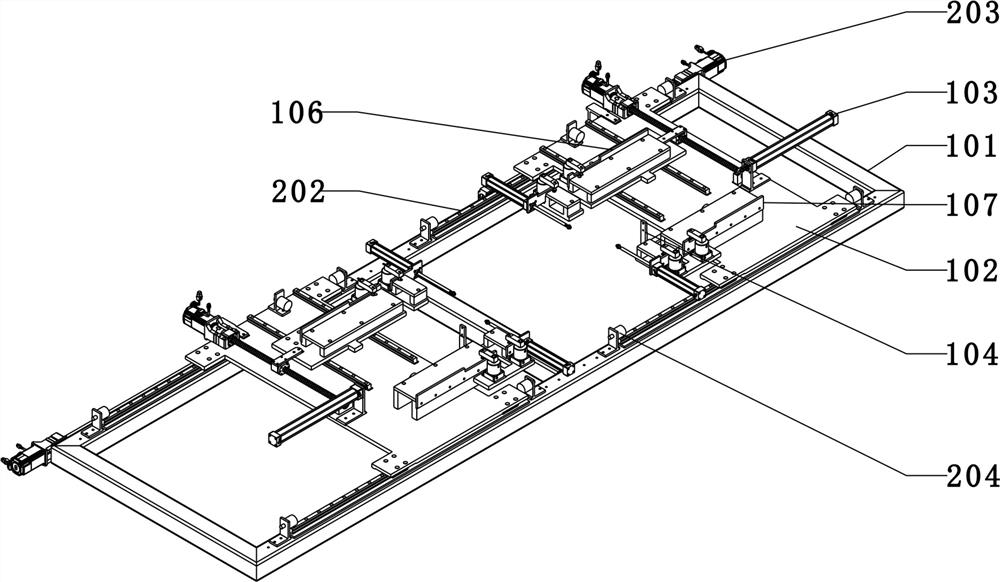 Rib plate positioning and clamping tool for robot welding and positioning method