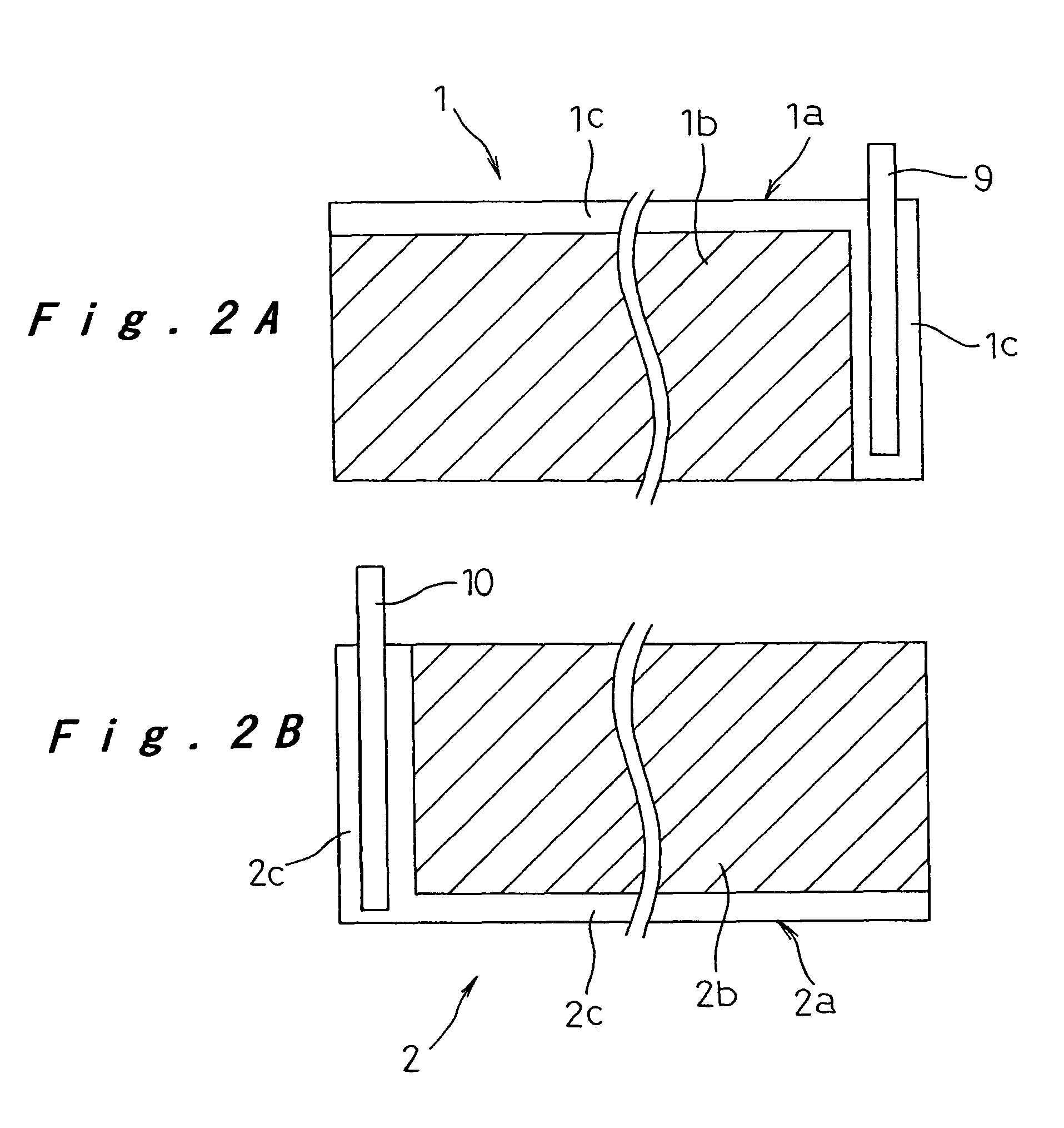 Electrochemical element having an ellipsoidal assembly configured for high power input