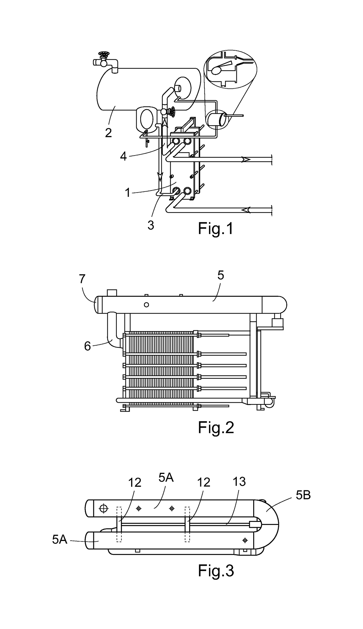 Liquid separator for an evaporator system