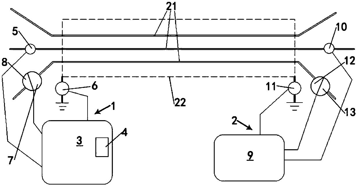 A cable anti-theft warning system