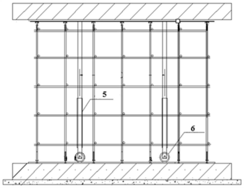 Box culvert construction assembly, application thereof and box culvert construction method