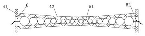 A double-layer internal retreat type printing and dyeing waste gas treatment equipment