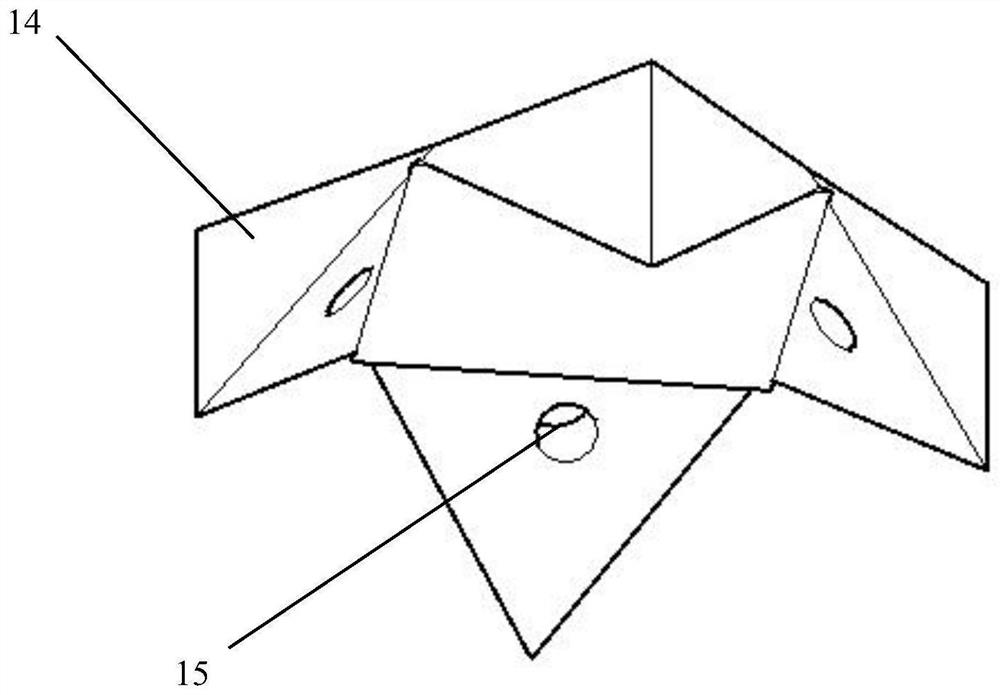 Rock mass embedded truss supporting structure for roof surrounding rock reinforcement and mounting method thereof