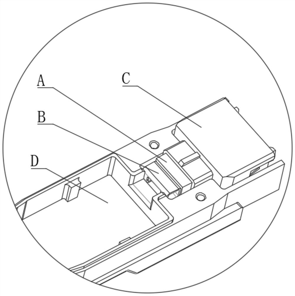 Adapter assembly for optical module and optical module