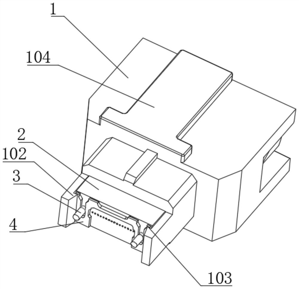 Adapter assembly for optical module and optical module