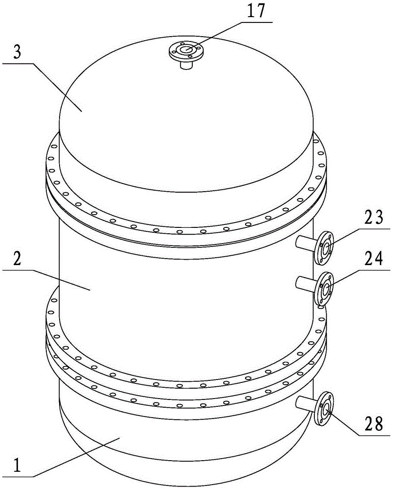Condensation-type gas-liquid separation apparatus