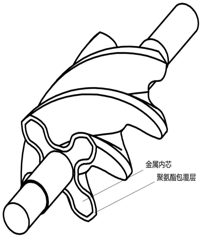 Hard and hard matched helical gear pair with large helical angle and few teeth and application of helical gear pair