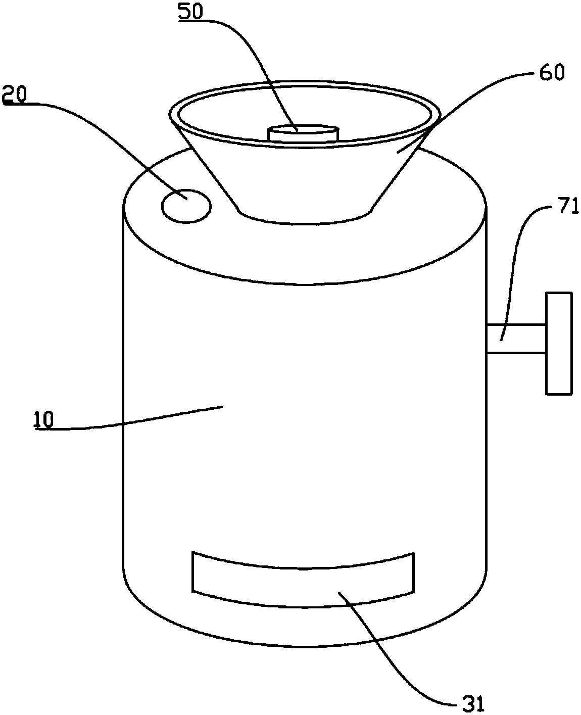 Incense burner capable of recycling and processing incense ash