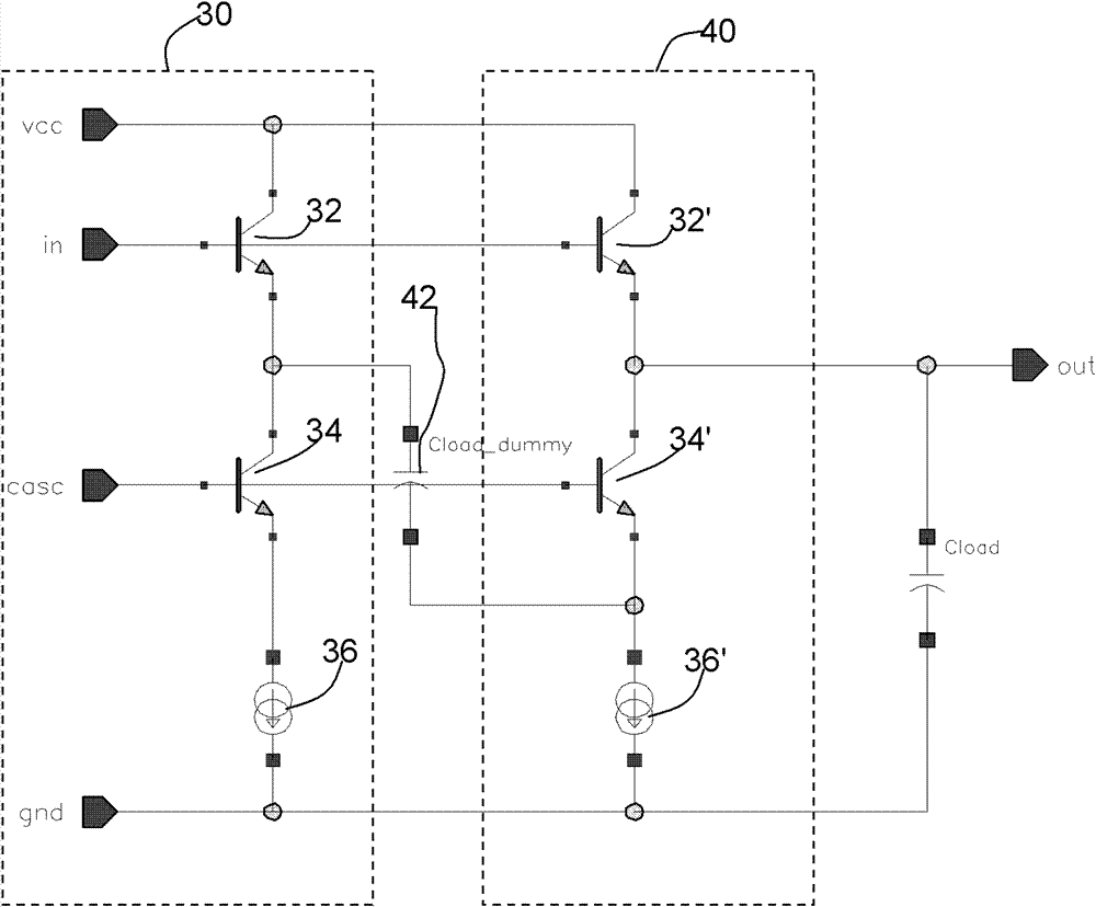 Source or emitter follower buffer circuit and method