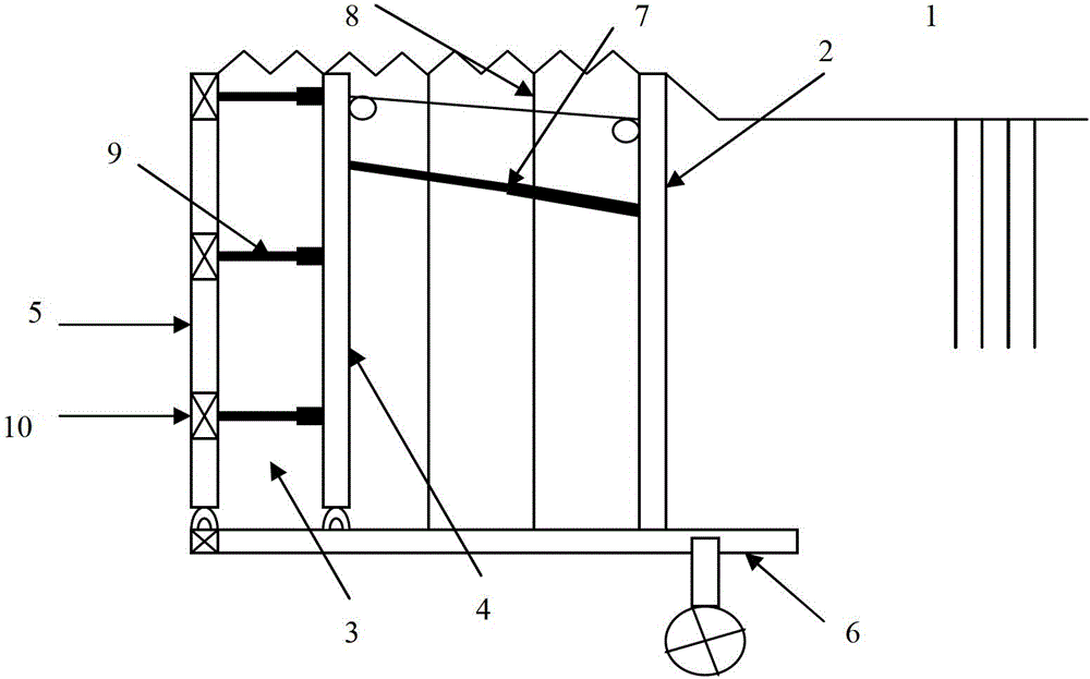 A kind of passenger passage manipulation method