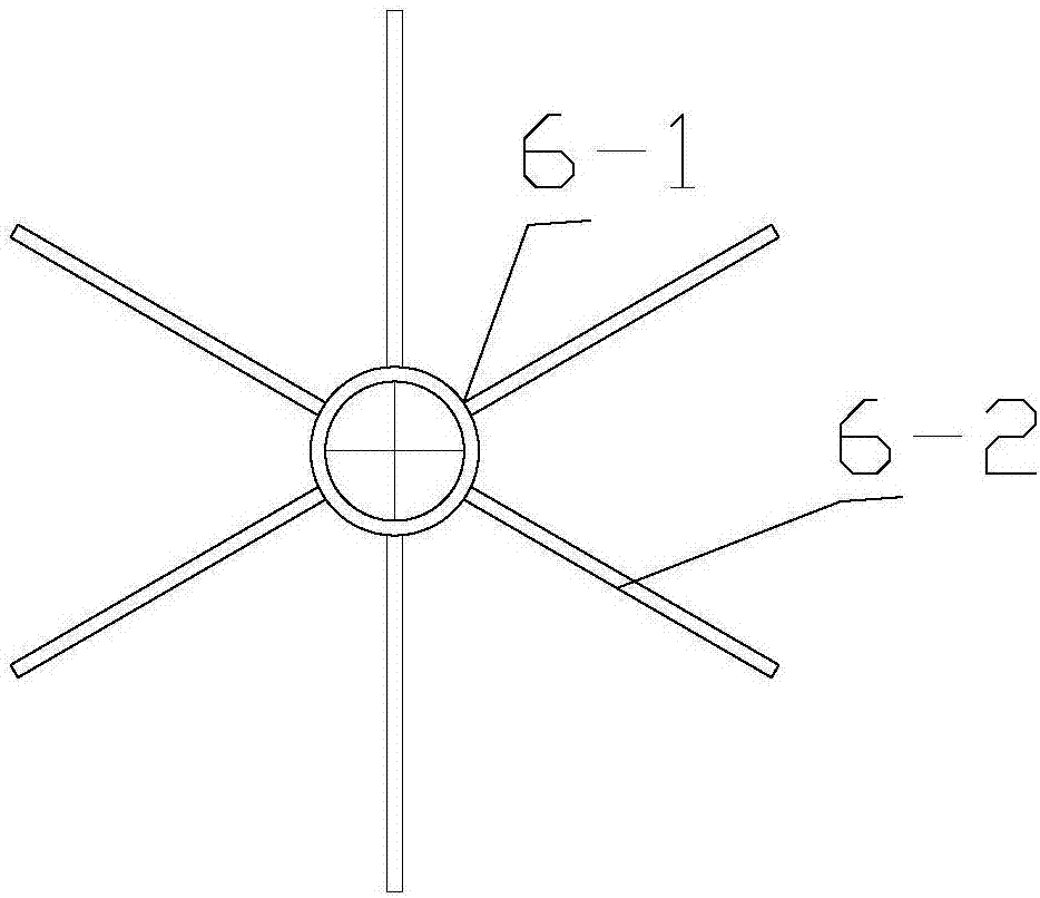 Centrifugal blade material-distributing mechanism