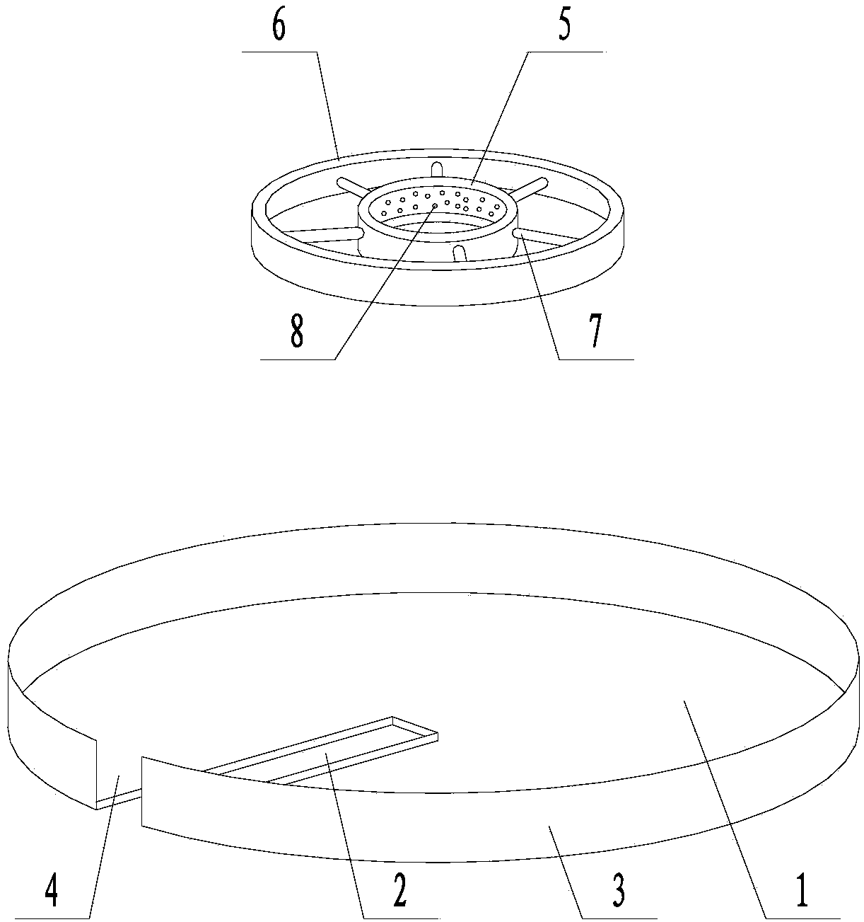 Crop picking tool suitable for rod bodies with different thicknesses