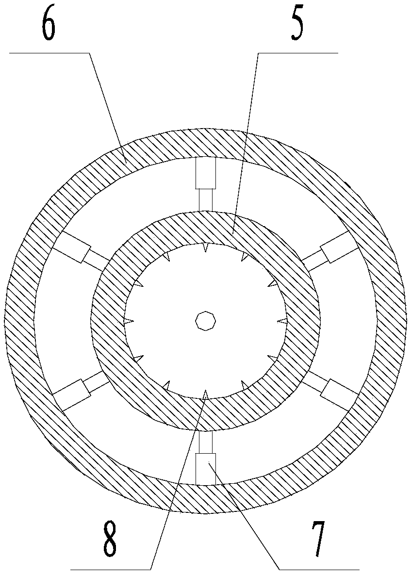 Crop picking tool suitable for rod bodies with different thicknesses