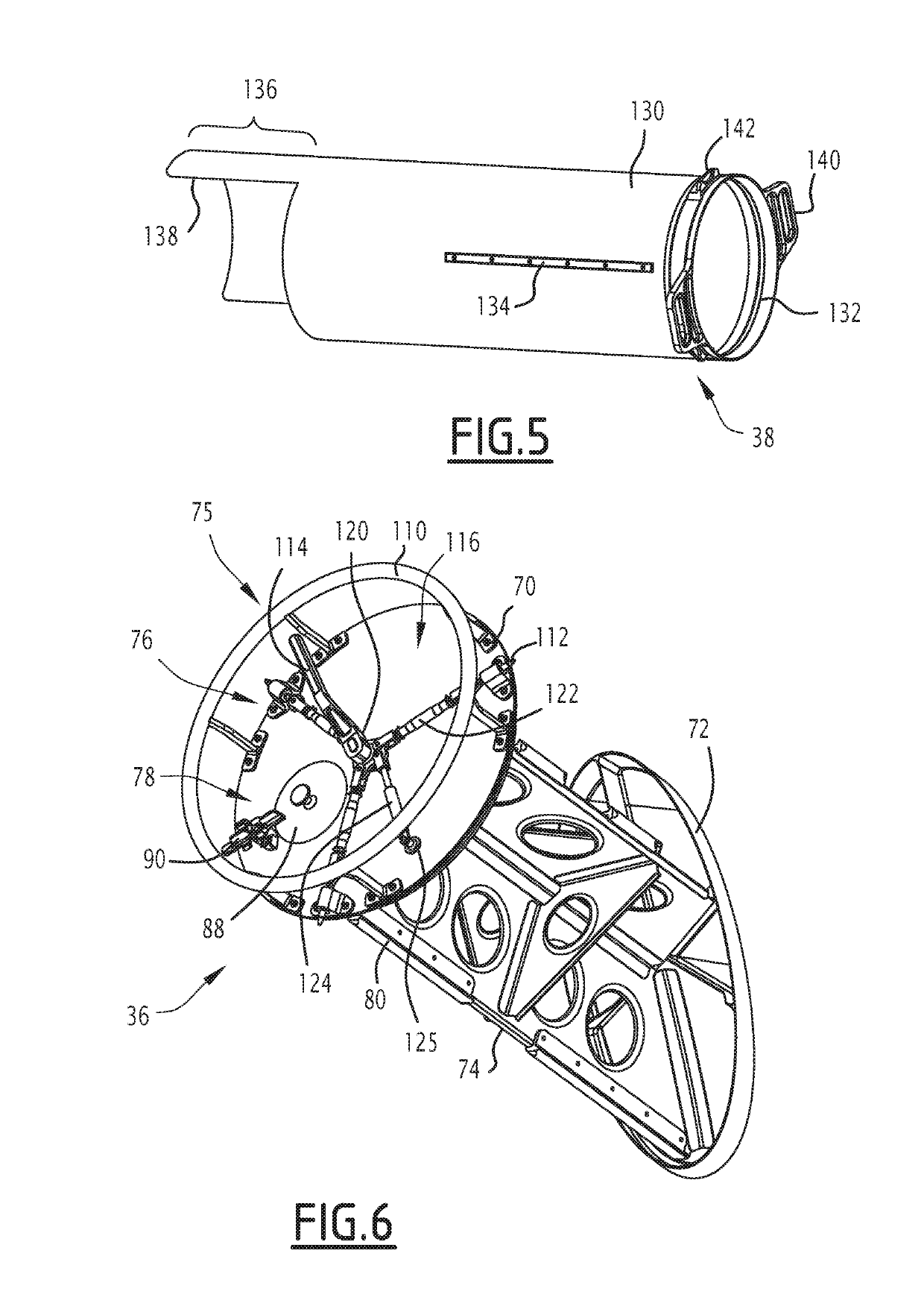 System for dropping a package from an aircraft, related aircraft and method