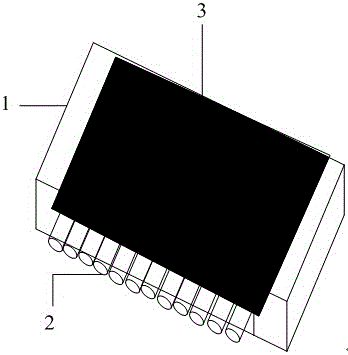 A method for simulating goaf mining and a device for realizing the method