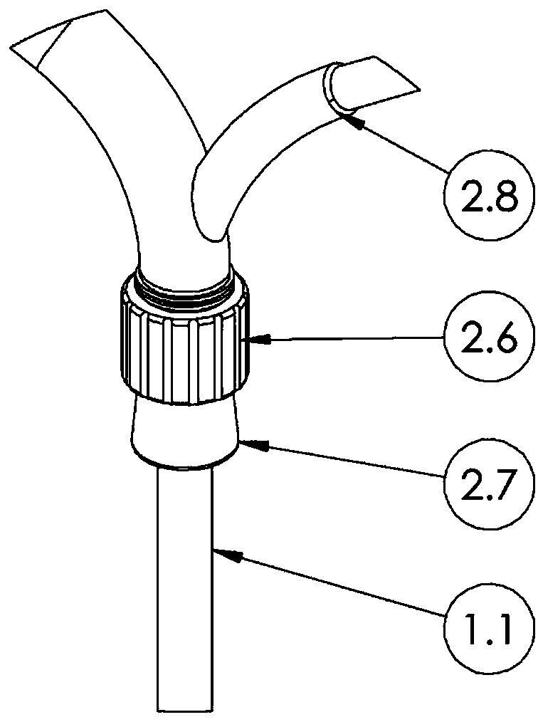 Multifunctional endoscope pipe