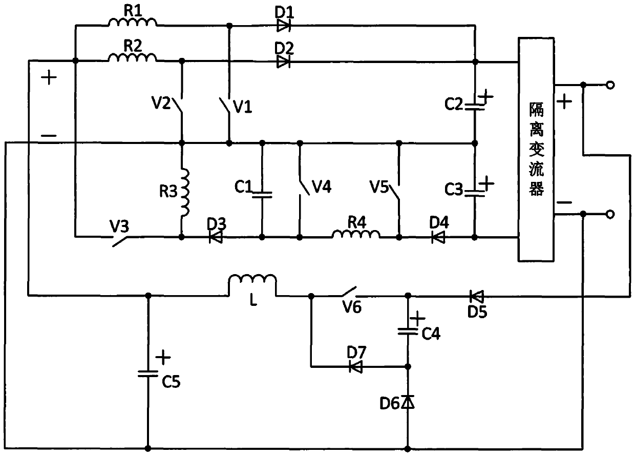 High-speed direct current switch reluctance generator converter system