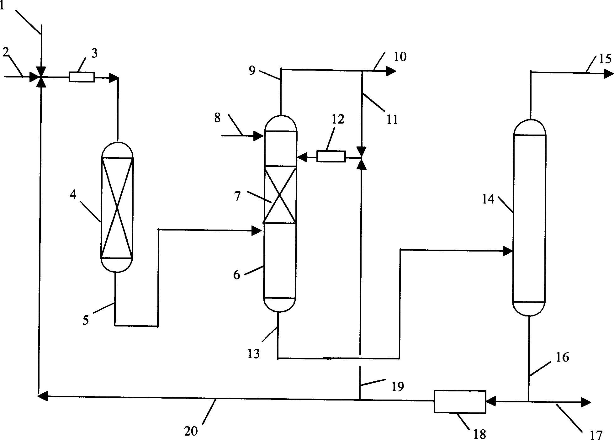 Process for preparing tertiary butanol