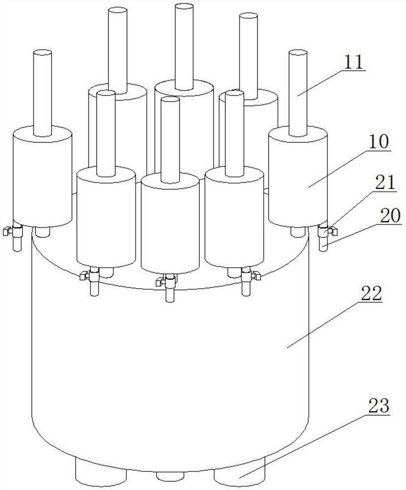 A hydraulically driven fracturing skid