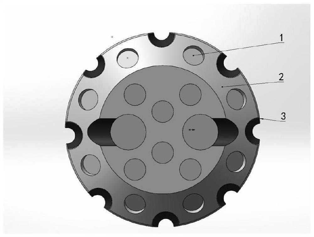 Down-the-hole drill bit coated with diamond layer by laser 3D printing method and preparation method of down-the-hole drill bit