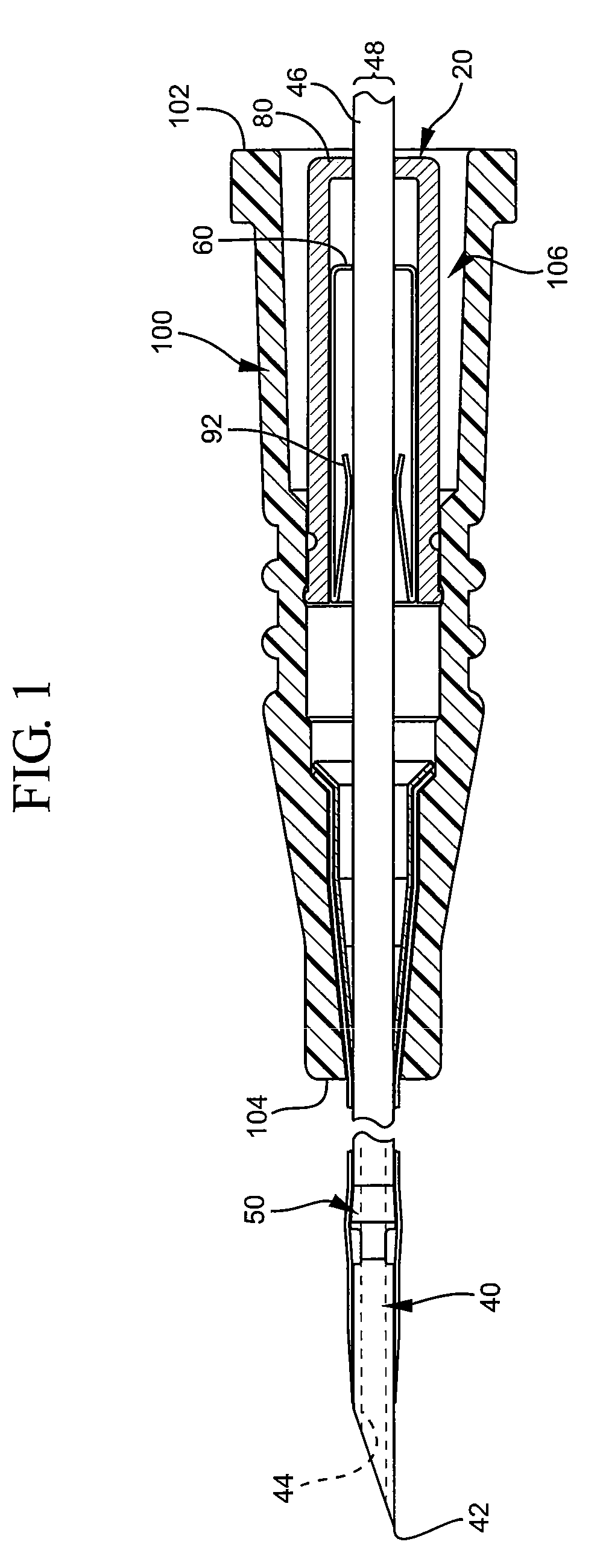 Cannula-tip shielding mechanism