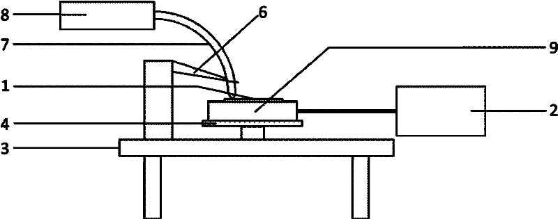 Experimental system for simulating single event effect (SEE) of pulse laser based on optical fiber probe