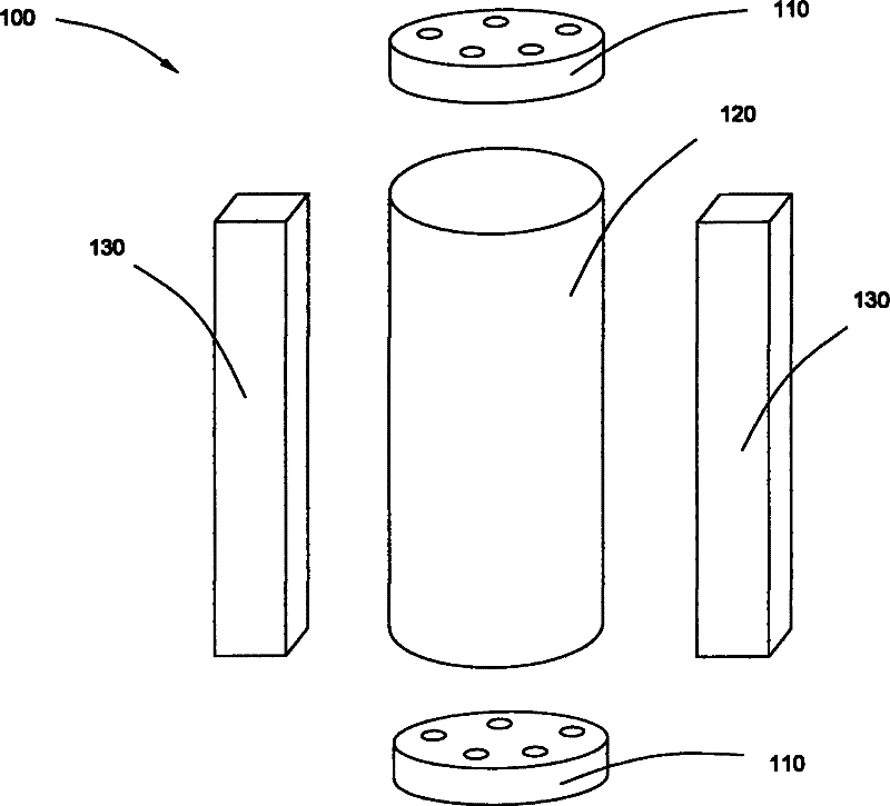 Manufacturing method of embedded metal through-hole wafer and device thereof