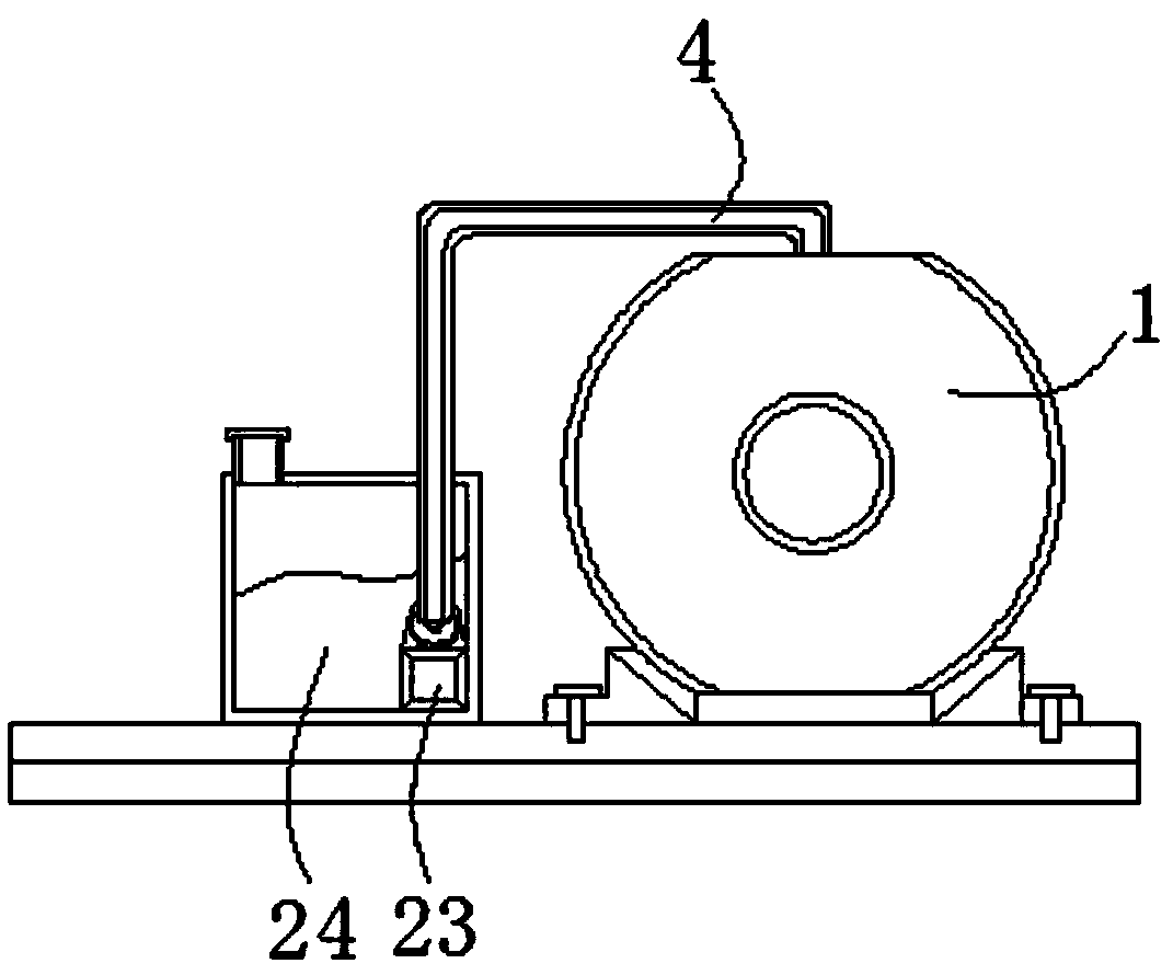 High-temperature-resistant compressible smoke gas desulfurization and denitrification device for coal electricity plant