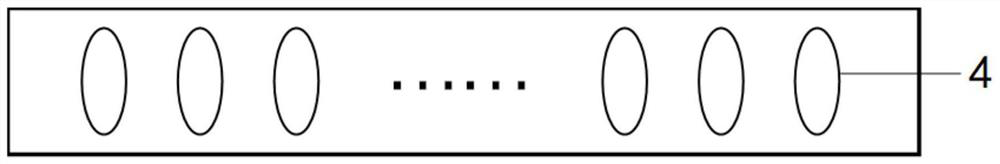 Lens-free focusing device and method of coherent array laser