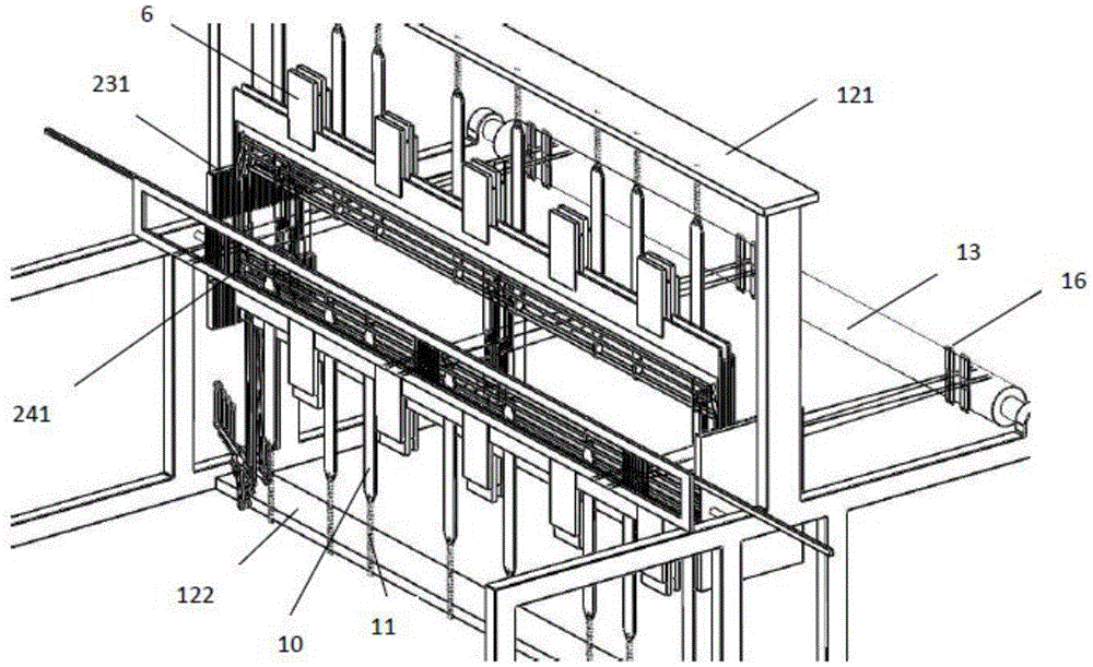 Device and method for controlling leno fabric warp on a loom