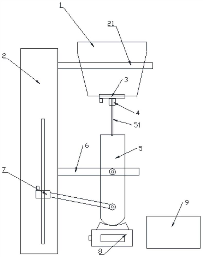 Automatic reagent adjusting system and use method thereof