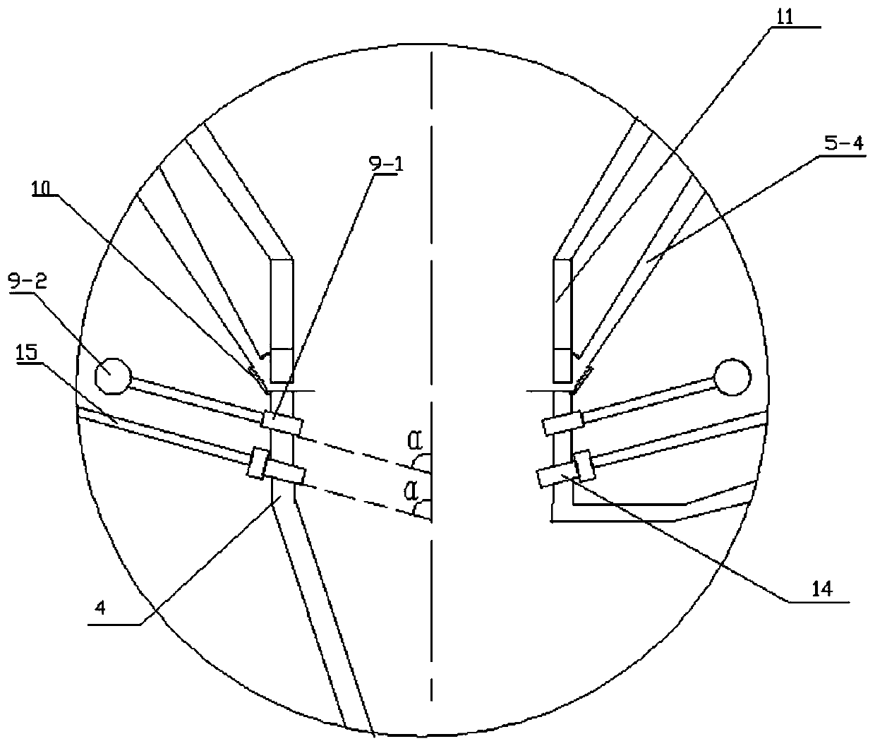 Catalytic reduction combined denitrification system